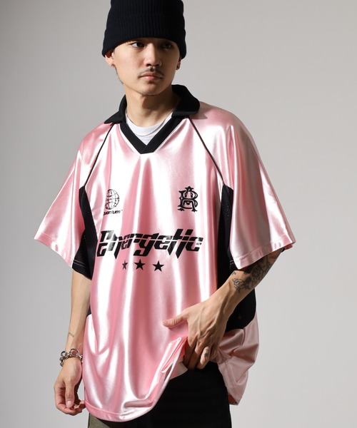 FUNALIVE(ファンアライブ)の「ラグランハーフスリーブサッカーシャツ(その他トップス・メンズ・シルバー系その他/シルバー×ブルー/シルバー・M/L/XL)」の22枚目の写真