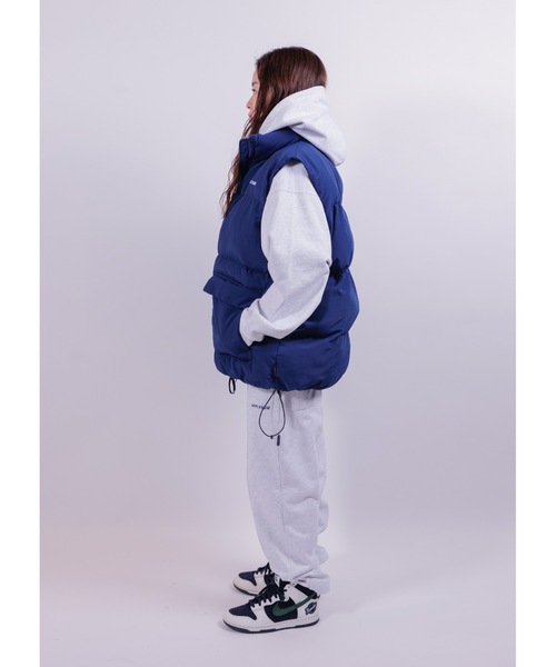 APPLEBUM(アップルバム)の「Puff Vest(ダウンベスト・メンズ・ブラック/ダークブルー・X-LARGE/LARGE/MEDIUM)」の17枚目の写真