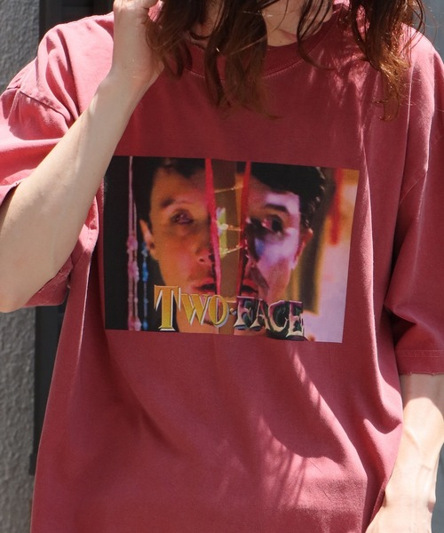 LONELY(論理)/ロンリー TWO FACE TEE Tシャツ 両面プリント（Tシャツ