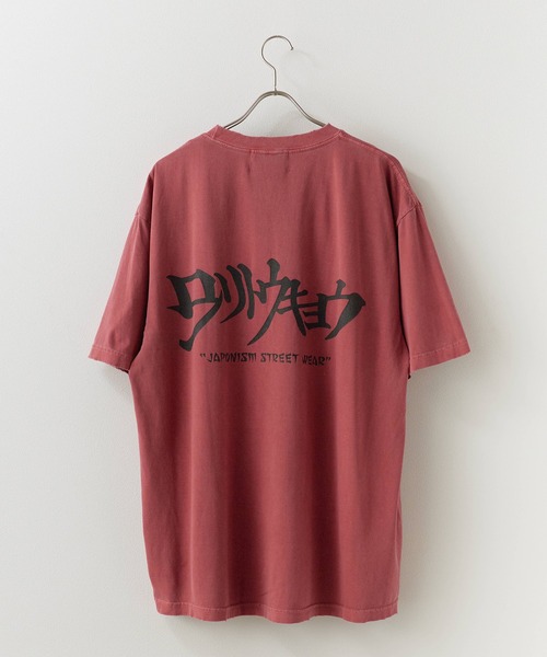 LONELY/論理（ロンリー）の「LONELY(論理)/ロンリー TWO FACE TEE Tシャツ 両面プリント（Tシャツ/カットソー・メンズ・ホワイト/レッド/ブラック・M/L/XL）」の15枚目の写真