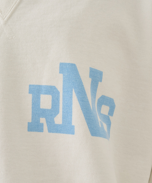 REMI RELIEF（レミレリーフ）の「【REMI RELIEF/レミレリーフ】別注リラクシースウェットRNS（スウェット・レディース・ブラック/オフホワイト/ブラウン・フリー）」の19枚目の写真