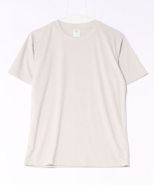 CERCA(チェルカ)の「United Athle/4.4オンス ドライスムース リサイクルポリエステル Tシャツ(Tシャツ/カットソー・メンズ・ブラック/スモークグレー/ネイビー/グレイッシュブルー/インディゴブルー・LARGE/SMALL/MEDIUM/X-LARGE)」の3枚目の写真