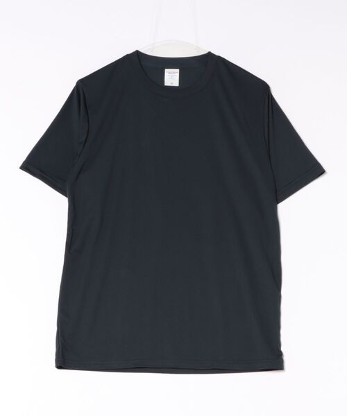 CERCA(チェルカ)の「United Athle/4.4オンス ドライスムース リサイクルポリエステル Tシャツ(Tシャツ/カットソー・メンズ・ブラック/スモークグレー/ネイビー/グレイッシュブルー/インディゴブルー・LARGE/SMALL/MEDIUM/X-LARGE)」の2枚目の写真