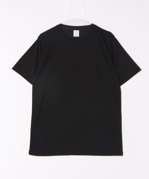 CERCA(チェルカ)の「United Athle/4.4オンス ドライスムース リサイクルポリエステル Tシャツ(Tシャツ/カットソー・メンズ・ブラック/スモークグレー/ネイビー/グレイッシュブルー/インディゴブルー・LARGE/SMALL/MEDIUM/X-LARGE)」の1枚目の写真