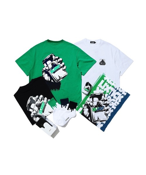 LIXTICK（リックスティック）の「XLARGE×LIXTICK DRIP SOCKS 3PACK（ソックス/靴下・メンズ・マルチ・ONE SIZE）」の11枚目の写真
