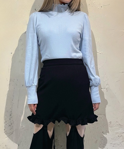 MILK(ミルク)の「ロゴ Puff タートル トップス(Tシャツ/カットソー・レディース・B/A/D/C・FREE)」の3枚目の写真