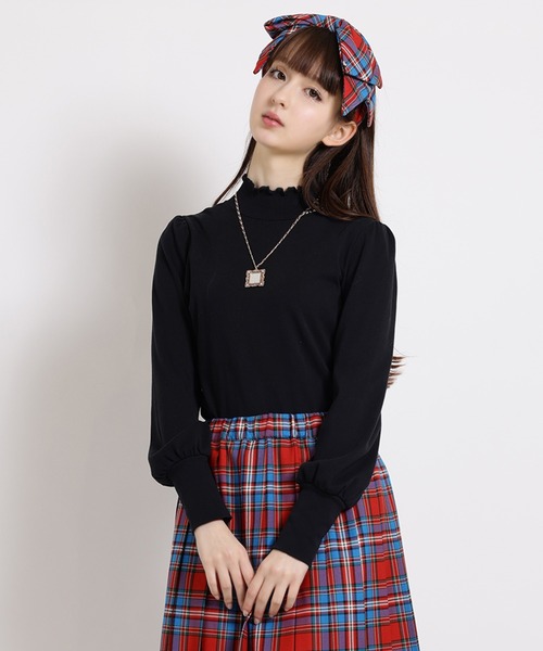 MILK(ミルク)の「ロゴ Puff タートル トップス(Tシャツ/カットソー・レディース・B/A/D/C・FREE)」の1枚目の写真