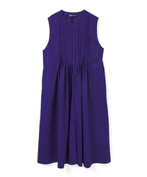 mizuiroind | mizuiro ind クルーネックピンタックワンピース(ワンピース)