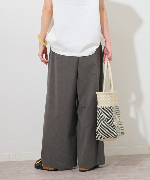 JOURNAL STANDARD relume(ジャーナルスタンダード レリューム)の「《追加》【MULTI FUNC+】 防シワ / 接触冷感 / 2wayストレッチイージー(その他パンツ・レディース・チャコールグレー・38/36)」の8枚目の写真