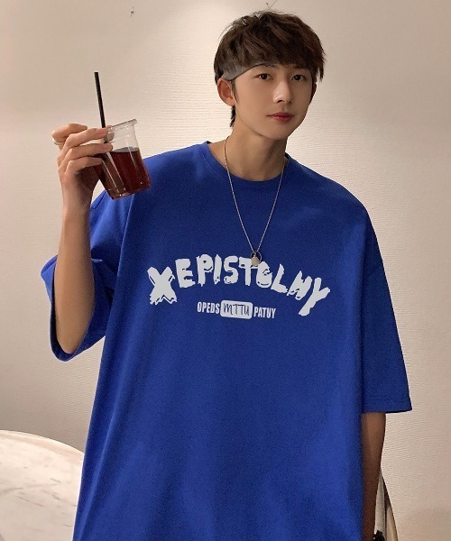 MGV(エムジーヴィー)の「シンプルプリントカットソー(Tシャツ/カットソー・メンズ・ホワイト/ブラック/グレー/ブルー・MEDIUM/LARGE/X-LARGE)」の22枚目の写真