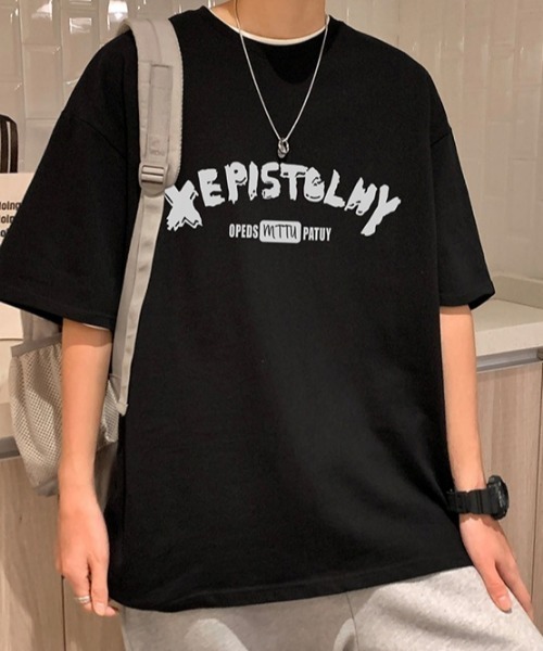 MGV(エムジーヴィー)の「シンプルプリントカットソー(Tシャツ/カットソー・メンズ・ホワイト/ブラック/グレー/ブルー・MEDIUM/LARGE/X-LARGE)」の12枚目の写真