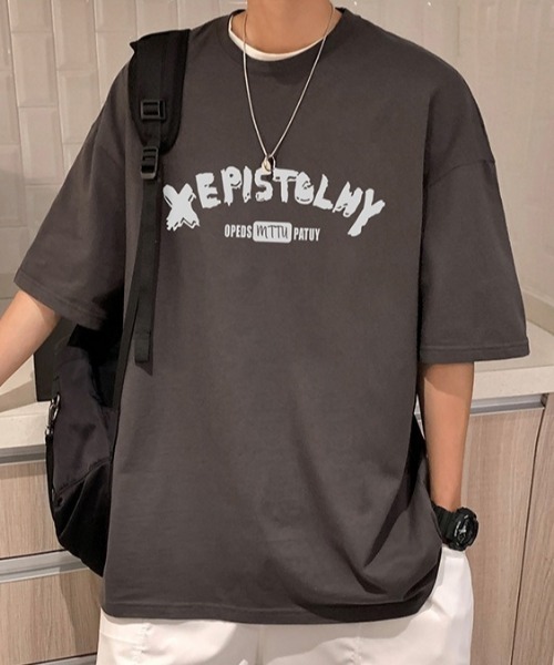 MGV(エムジーヴィー)の「シンプルプリントカットソー(Tシャツ/カットソー・メンズ・ホワイト/ブラック/グレー/ブルー・MEDIUM/LARGE/X-LARGE)」の15枚目の写真