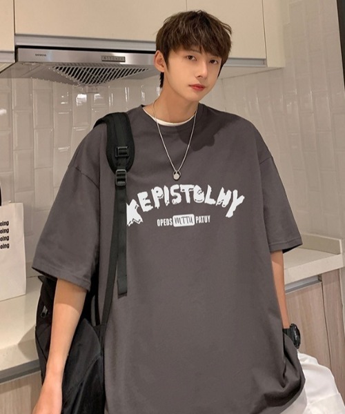 MGV(エムジーヴィー)の「シンプルプリントカットソー(Tシャツ/カットソー・メンズ・ホワイト/ブラック/グレー/ブルー・MEDIUM/LARGE/X-LARGE)」の17枚目の写真