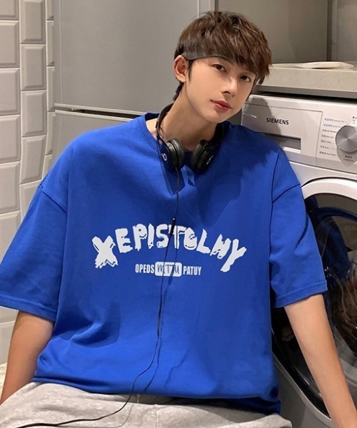 MGV(エムジーヴィー)の「シンプルプリントカットソー(Tシャツ/カットソー・メンズ・ホワイト/ブラック/グレー/ブルー・MEDIUM/LARGE/X-LARGE)」の21枚目の写真
