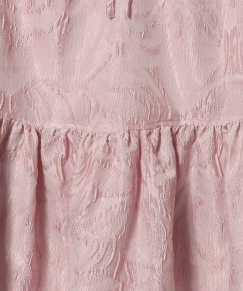 GANNI（ガニー）の「GANNI / リボンノースリーブミニドレス（ワンピース・レディース・ライトピンク・34）」の9枚目の写真