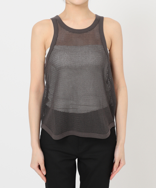 JOURNAL STANDARD(ジャーナルスタンダード)の「《追加》メッシュノースリーブ(タンクトップ・レディース・ベージュ/ブラック系その他・FREE)」の15枚目の写真