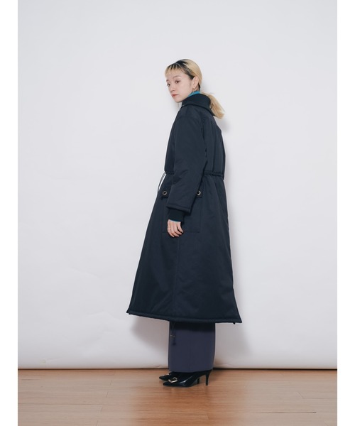 DOLLUPOOPS(ドールアップウップス)の「2WAYリブカラーモッズコート(モッズコート・レディース・カーキ/ブラック・38)」の15枚目の写真