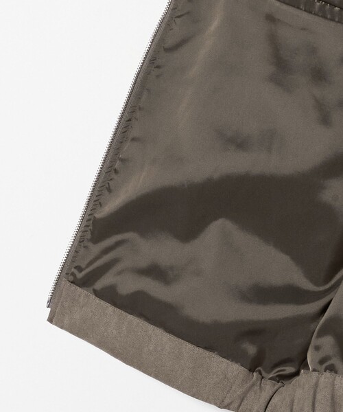 BEAUTY&YOUTH UNITED ARROWS（ビューティーアンドユースユナイテッドアローズ）の「【WEB限定 WARDROBE SMART】スエードライク リブ ブルゾン（ブルゾン・メンズ・ダークグレー/ブラック・L/M/S/XL）」の12枚目の写真