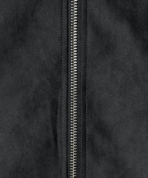 BEAUTY&YOUTH UNITED ARROWS（ビューティーアンドユースユナイテッドアローズ）の「【WEB限定 WARDROBE SMART】スエードライク リブ ブルゾン（ブルゾン・メンズ・ダークグレー/ブラック・L/M/S/XL）」の19枚目の写真