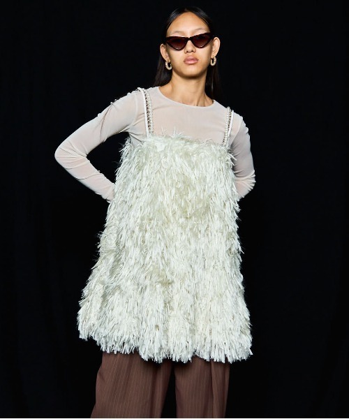MAISON SPECIAL（メゾンスペシャル）の「Flower Beads Camisole