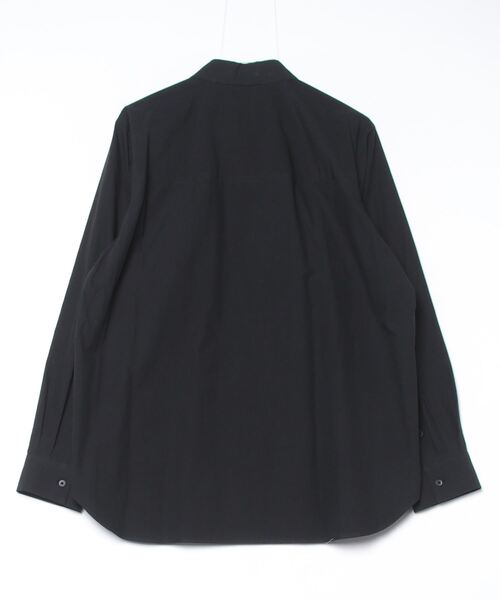 ATON(エイトン)の「【ATON】SUVIN BROAD STANDARD SHIRT(シャツ/ブラウス・メンズ・ブラック・4/6)」の2枚目の写真