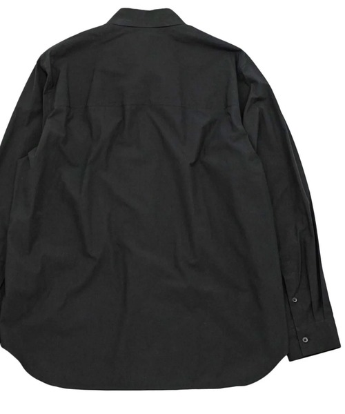 ATON(エイトン)の「【ATON】SUVIN BROAD STANDARD SHIRT(シャツ/ブラウス・メンズ・ブラック・4/6)」の8枚目の写真