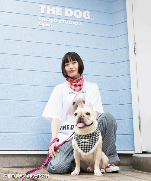 SPINNS（スピンズ）の「『THE DOG 第二弾』 バンダナ（バンダナ/スカーフ・レディース・ブラック/レッド・ONESIZE）」の8枚目の写真