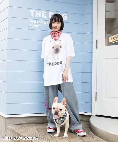 SPINNS（スピンズ）の「『THE DOG 第二弾』 バンダナ（バンダナ/スカーフ・レディース・ブラック/レッド・ONESIZE）」の11枚目の写真