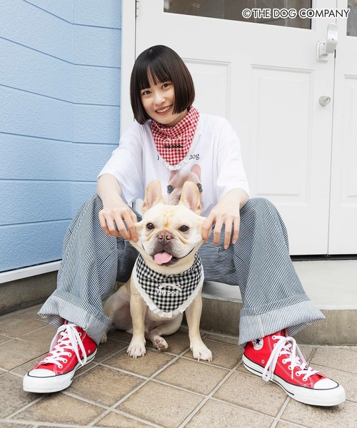 SPINNS（スピンズ）の「『THE DOG 第二弾』 バンダナ（バンダナ/スカーフ・レディース・ブラック/レッド・ONESIZE）」の15枚目の写真