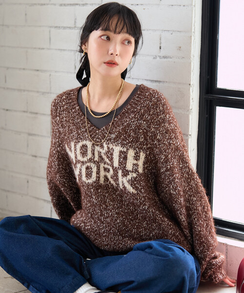 引越し叩き売り！マーク&ロナ　総柄ニット 引越し叩き売り！マーク&ロナ 総柄ニット 引越し叩き売り！マーク&ロナ 総