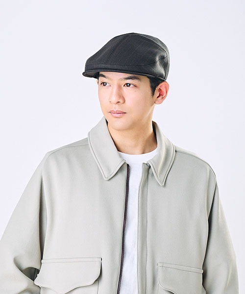 CA4LA（カシラ）の「HK HUNTI ST（ハンチング/ベレー帽・メンズ・ブラウン/グレー/ブラック・ONESIZE）」の4枚目の写真