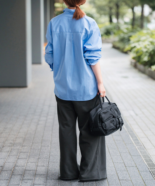 Spick & Span(スピックアンドスパン)の「《追加》スウェットルーズパンツ(スウェットパンツ・レディース・ライトグレー/チャコールグレー・38/36)」の12枚目の写真