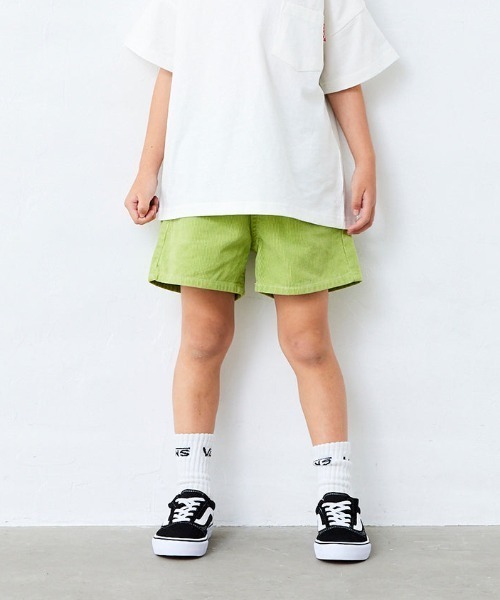 Fluffy BROTHERS(フラッフィーブラザーズ)の「サマーコールショートパンツ(その他パンツ・キッズ・オレンジ/オリーブ・90/100/110/120/80/130/140/150)」の2枚目の写真