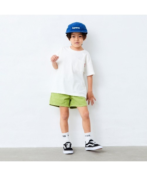 Fluffy BROTHERS(フラッフィーブラザーズ)の「サマーコールショートパンツ(その他パンツ・キッズ・オレンジ/オリーブ・90/100/110/120/80/130/140/150)」の16枚目の写真
