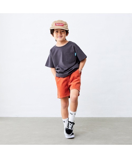Fluffy BROTHERS(フラッフィーブラザーズ)の「サマーコールショートパンツ(その他パンツ・キッズ・オレンジ/オリーブ・90/100/110/120/80/130/140/150)」の20枚目の写真