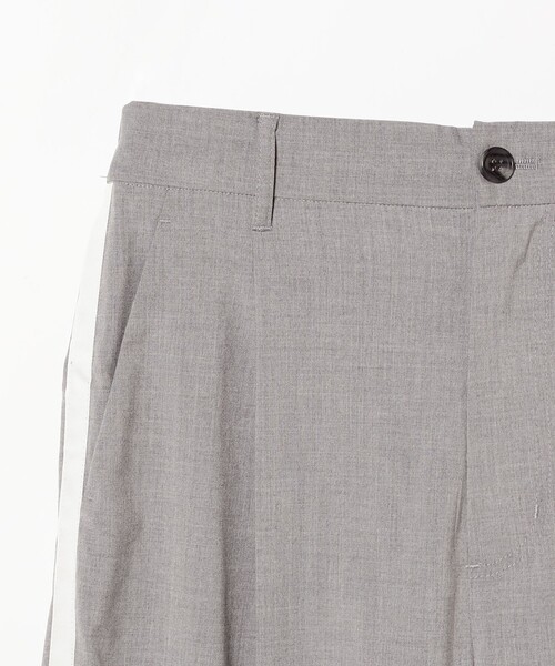 B:MING by BEAMS（ビーミングバイビームス）の「ライン パンツ（S～M）（スラックス・レディース・ネイビー/ライトグレー・SMALL/MEDIUM）」の9枚目の写真
