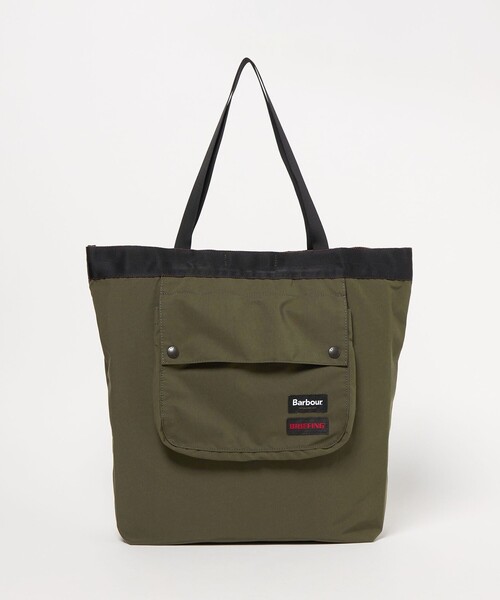 BARBOUR x BRIFEFING x UNITED ARROWS＞ポケッタブル トート
