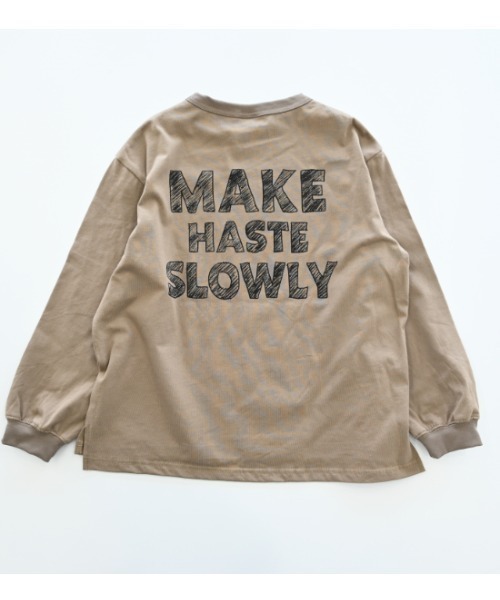 jeans-b（ジーンズベー）の「jeans-b/ジーンズベー MOUSE　ロングＴシャツ（Tシャツ/カットソー・キッズ・ベージュ/ブラック/オフホワイト・140cm/150cm/160cm/130cm）」の21枚目の写真