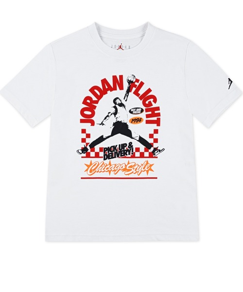 JORDAN BRAND(ジョーダンブランド)の「JORDAN BRAND MJP SHOP TEE SS-TEE / ジョーダン ブランド MJP ショップ ショートスリーブ ティー /NIKE【SP】(Tシャツ/カットソー・キッズ・ホワイト/ブラック・S/M/L/XL)」の1枚目の写真