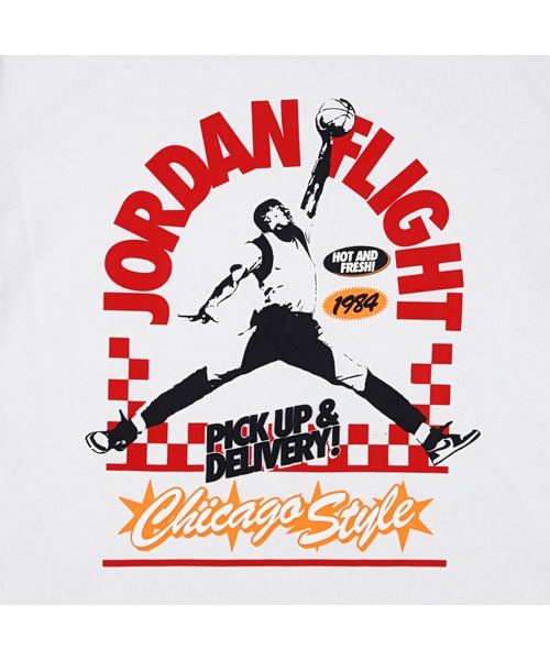 JORDAN BRAND(ジョーダンブランド)の「JORDAN BRAND MJP SHOP TEE SS-TEE / ジョーダン ブランド MJP ショップ ショートスリーブ ティー /NIKE【SP】(Tシャツ/カットソー・キッズ・ホワイト/ブラック・S/M/L/XL)」の5枚目の写真