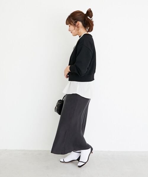 le.coeur blanc（ルクールブラン）の「ストライプレイヤータンク（タンクトップ・レディース・ベージュ系その他2/ホワイト系その他・38）」の17枚目の写真