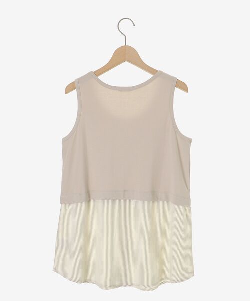 le.coeur blanc（ルクールブラン）の「ストライプレイヤータンク（タンクトップ・レディース・ベージュ系その他2/ホワイト系その他・38）」の20枚目の写真