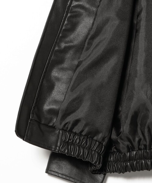 フェイクレザー フライト ジャケット（ブルゾン）｜Ray BEAMS（レイ