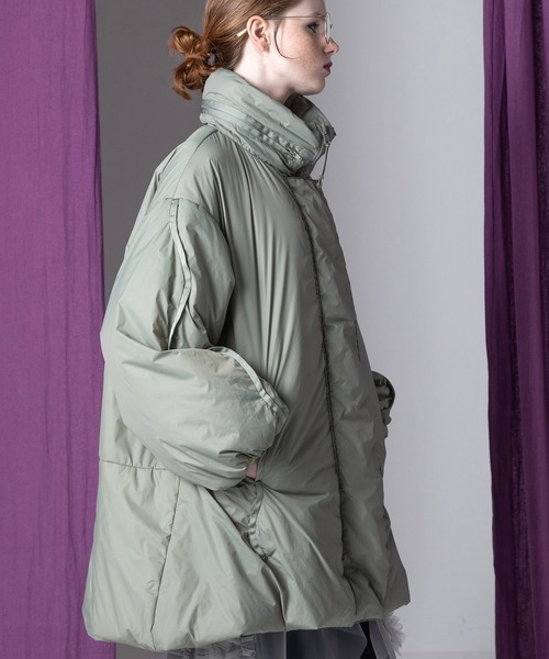 AULA AILA(アウラアイラ)の「リバーシブルモンスターコート(ダウンジャケット/コート・レディース・グレー/カーキ/ブラック・0)」の22枚目の写真