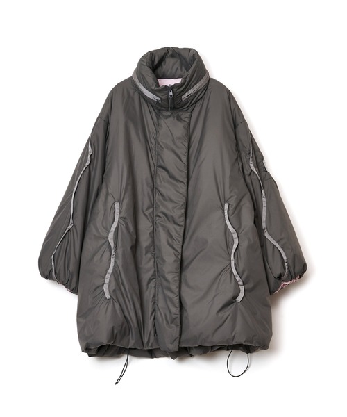 AULA AILA(アウラアイラ)の「リバーシブルモンスターコート(ダウンジャケット/コート・レディース・グレー/カーキ/ブラック・0)」の11枚目の写真