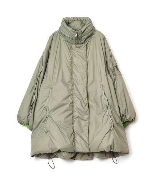 AULA AILA(アウラアイラ)の「リバーシブルモンスターコート(ダウンジャケット/コート・レディース・グレー/カーキ/ブラック・0)」の15枚目の写真