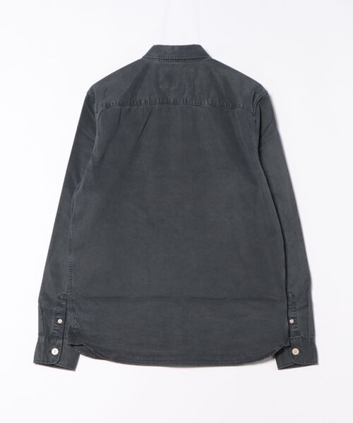 ALLSAINTS（オールセインツ）の「BODHI LONG SLEEVE RAMSKULL OVERSHIRT | BODHI 長袖 ラムスカル オーバーシャツ（シャツ/ブラウス・メンズ・ブラック系その他・XS/S/M/L）」の2枚目の写真