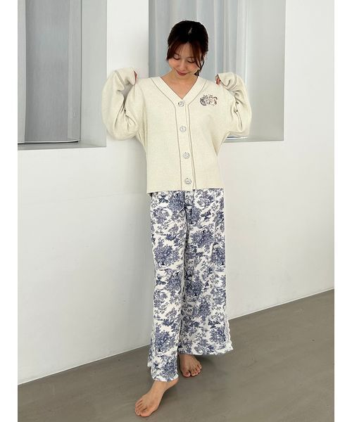 CATラメニットカーディガン（ルームウェア/パジャマ）｜SNIDEL