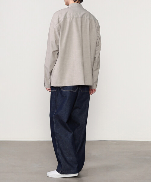 ORCIVAL(オーシバル)の「ORCIVAL | 3ボタンシャツジャケット MEN(シャツ/ブラウス・メンズ・ネイビー/ベージュ系その他・5/4)」の5枚目の写真