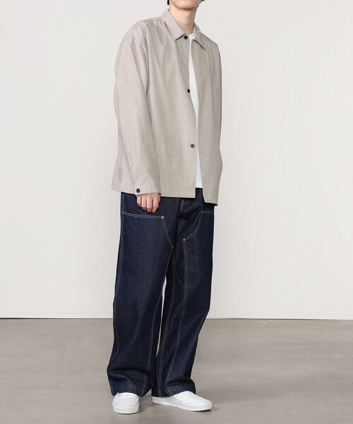 ORCIVAL(オーシバル)の「ORCIVAL | 3ボタンシャツジャケット MEN(シャツ/ブラウス・メンズ・ネイビー/ベージュ系その他・5/4)」の7枚目の写真